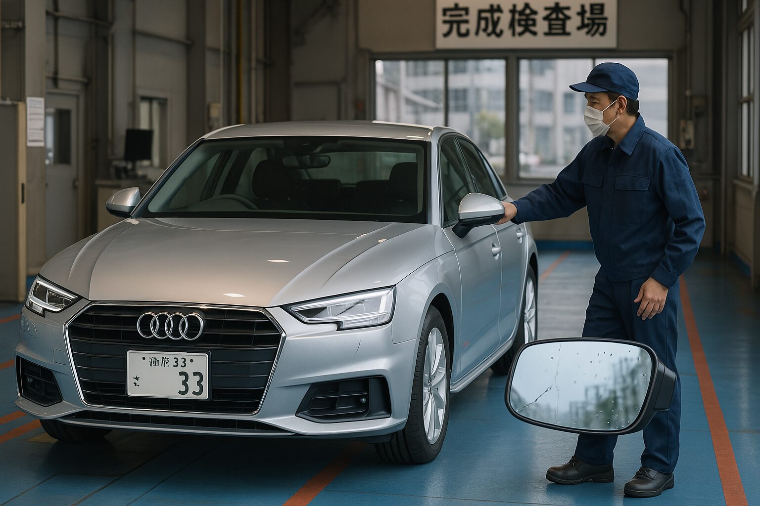 audi-side-mirror-mirror-came-off