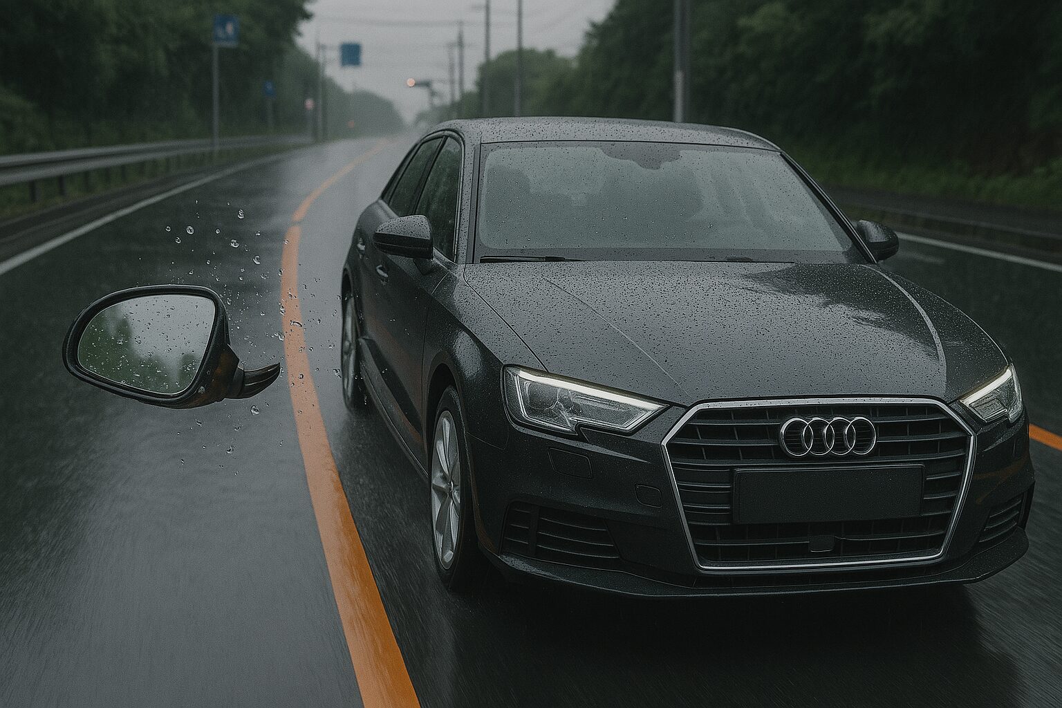 audi-side-mirror-mirror-came-off