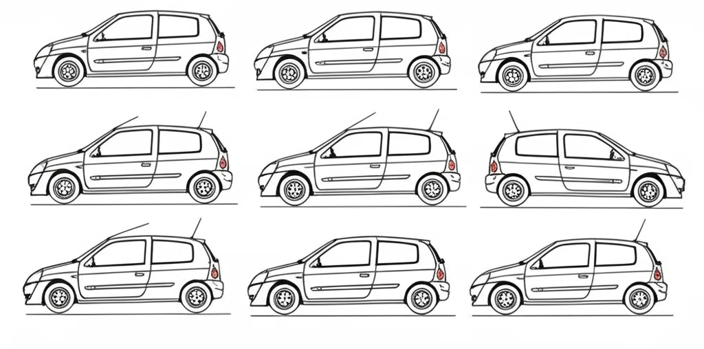 ルーテシアの歴代モデル比較イラスト
