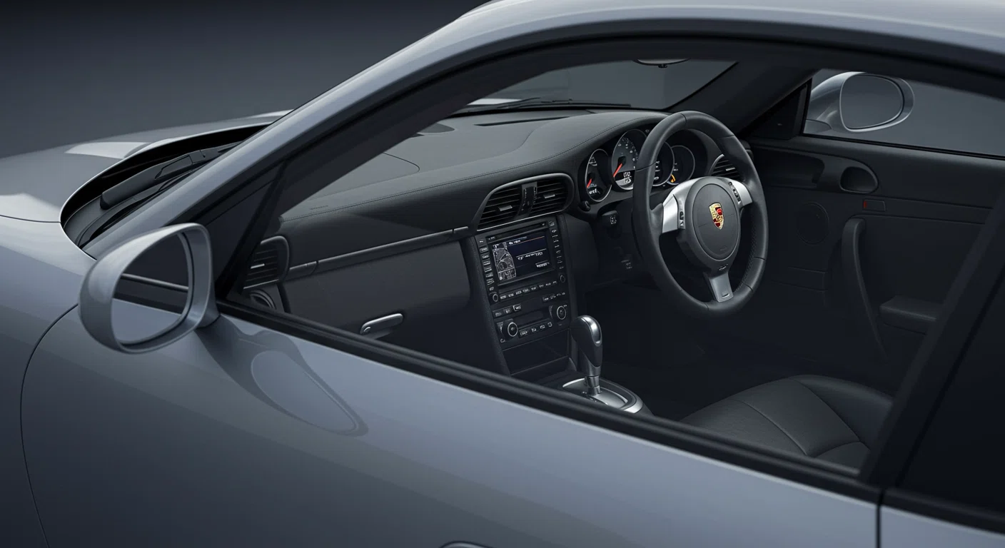 ポルシェ911の水冷エンジンモデル 右ハンドル仕様