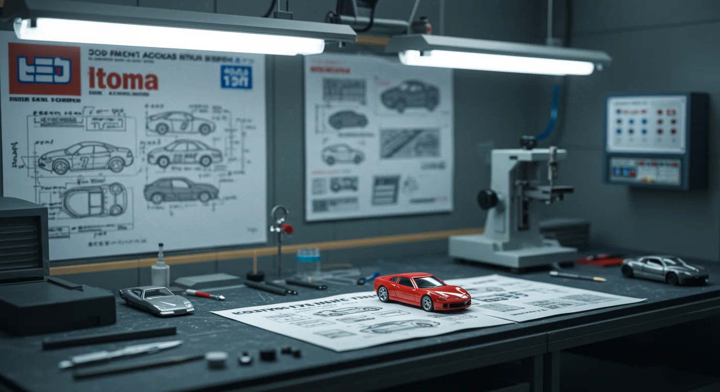 トミカの製造プロセスとモデル選定