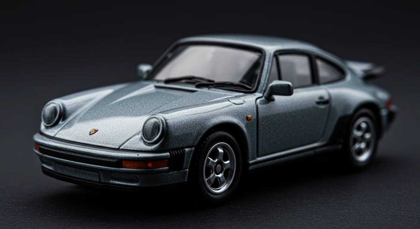 トミカポルシェモデルの精密な再現性