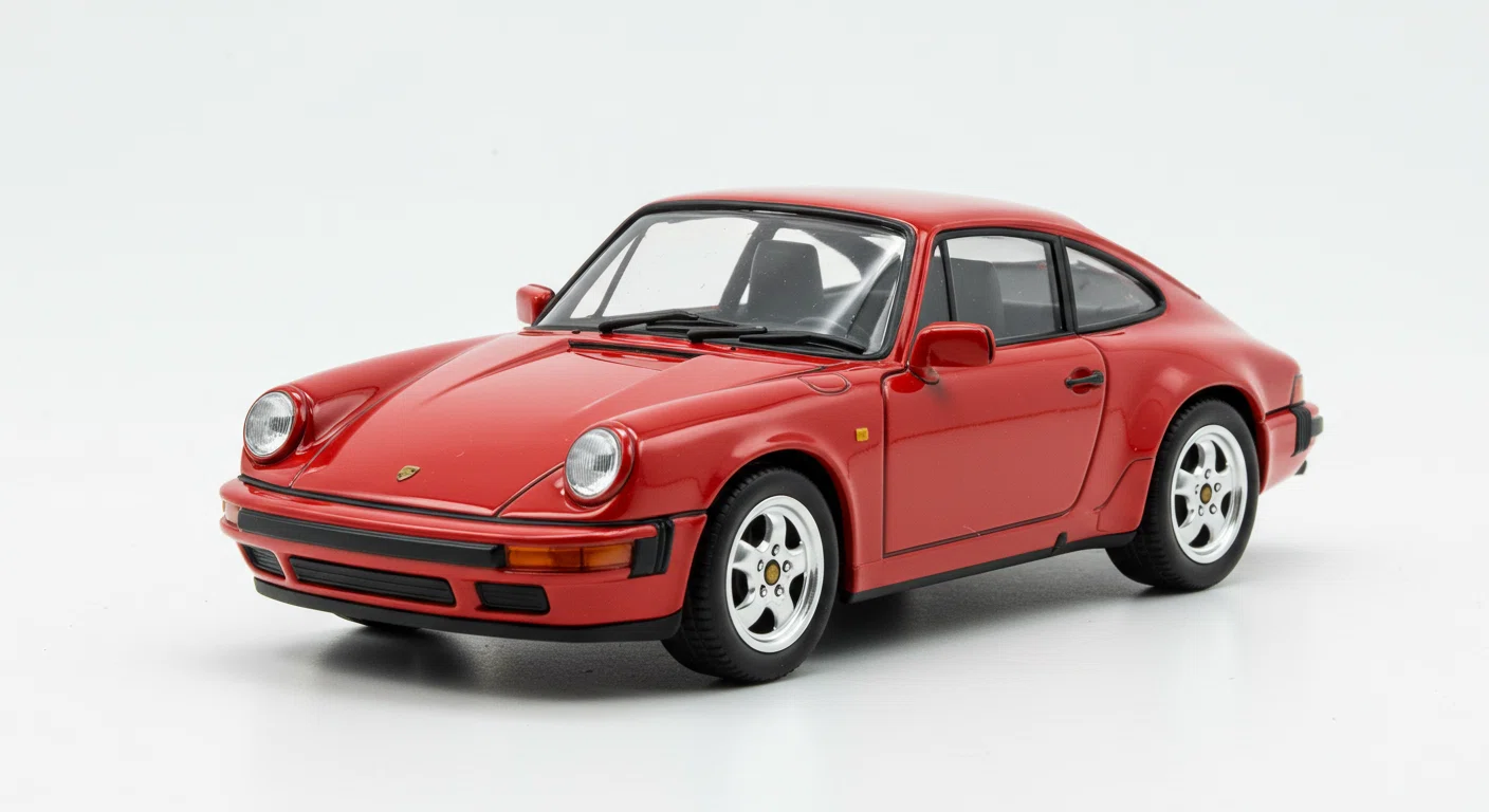 トミカのポルシェ911カレラのミニカー
