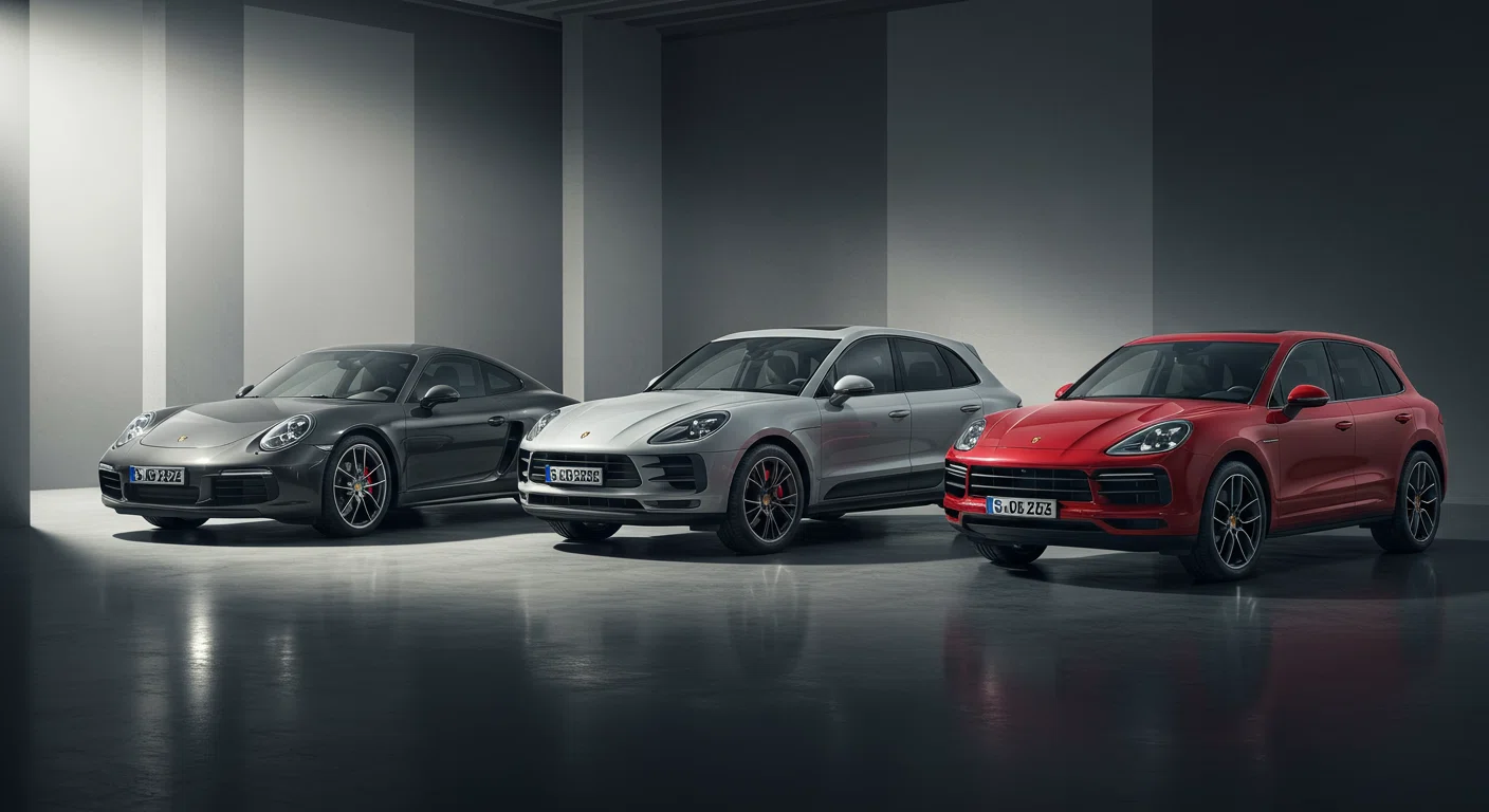 ポルシェの代表的なモデルラインナップ