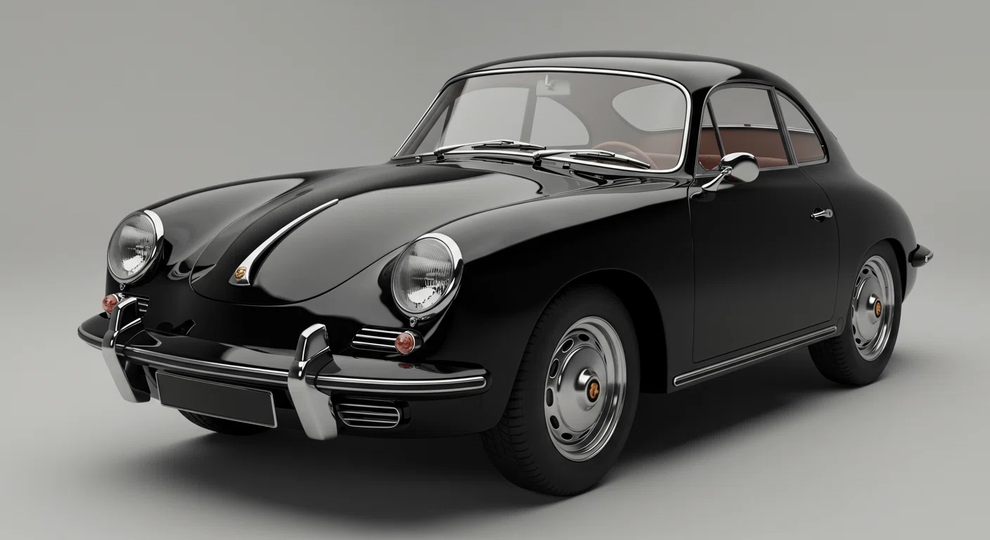 1950年代のポルシェ356A クラシックカー 外観