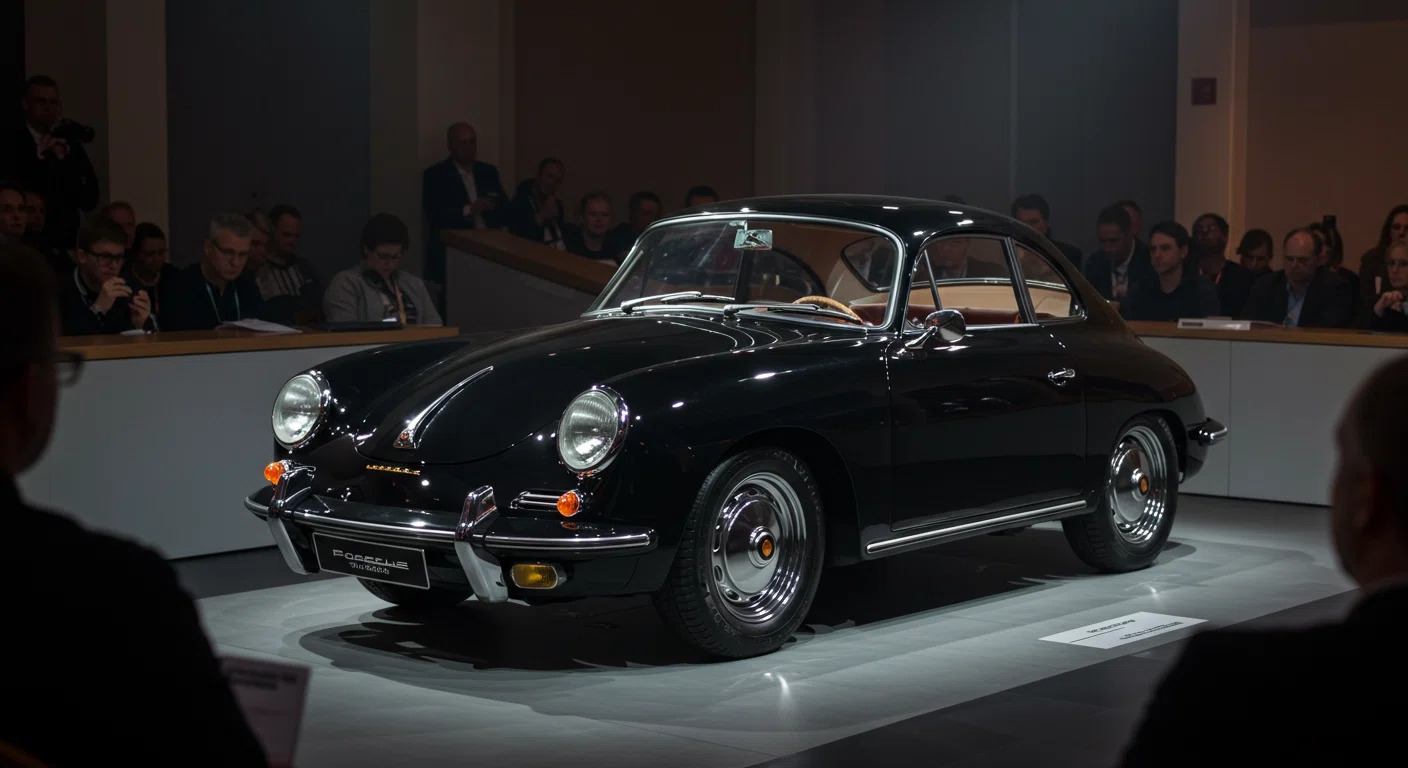 高級オークションに出品されるポルシェ356A