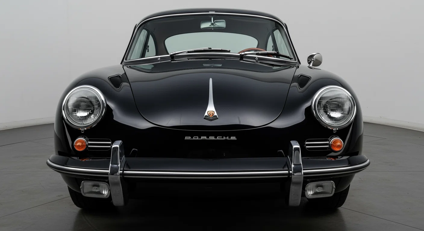 ポルシェ356Aの特徴的なフロントビュー,名探偵コナン,ジン,ポルシェ,356A
