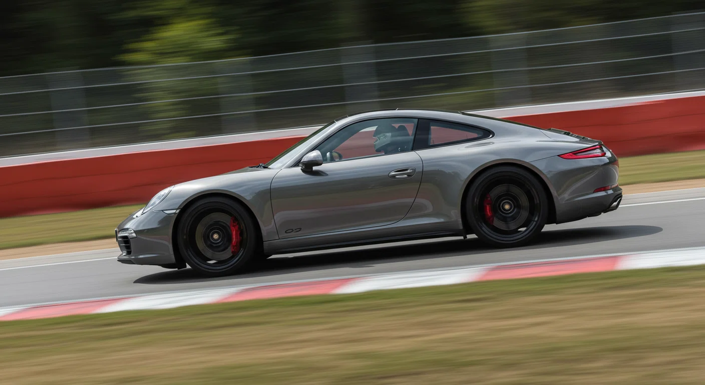 ポルシェ 911 Carrera GTS のダイナミックな走行シーン