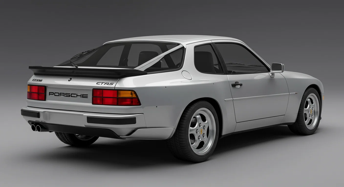 ポルシェ928GTS リアビュー