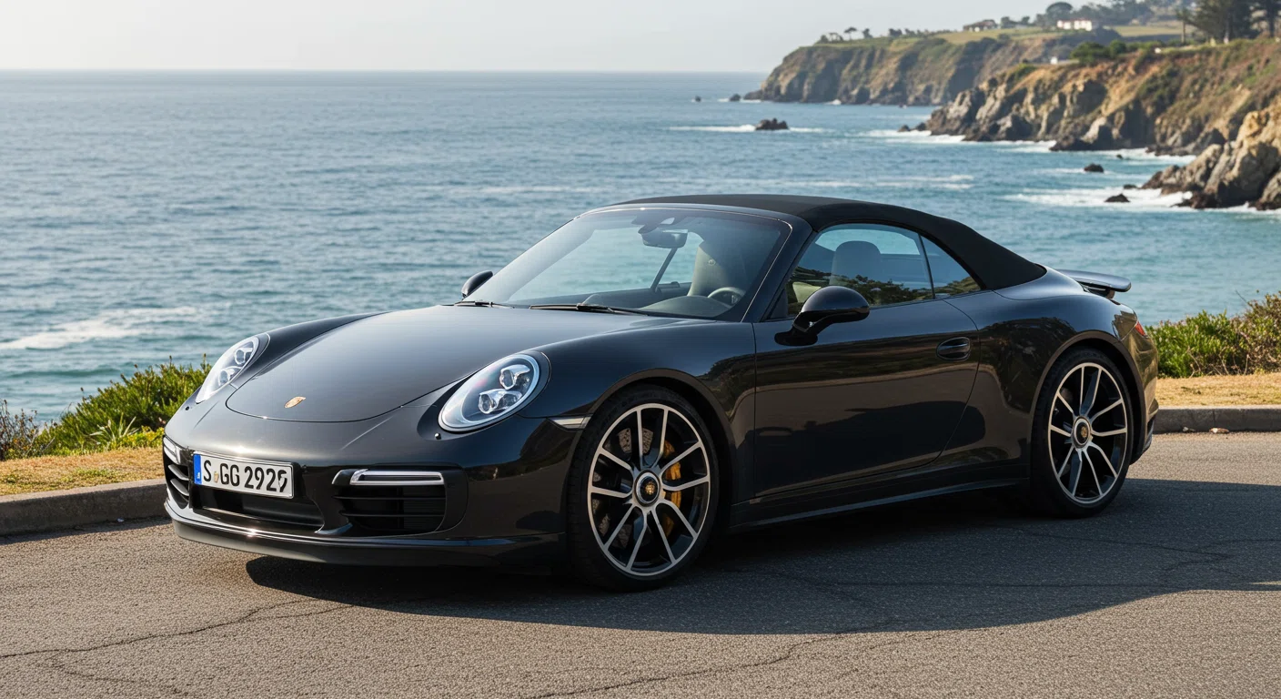 ポルシェ911 ターボ S カブリオレの外観