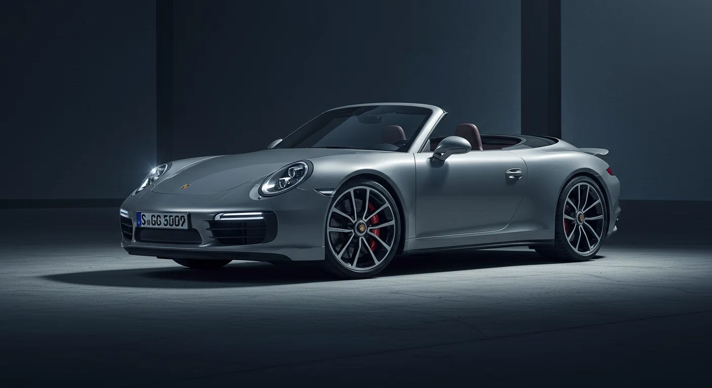 ポルシェ911ターボSカブリオレの外観