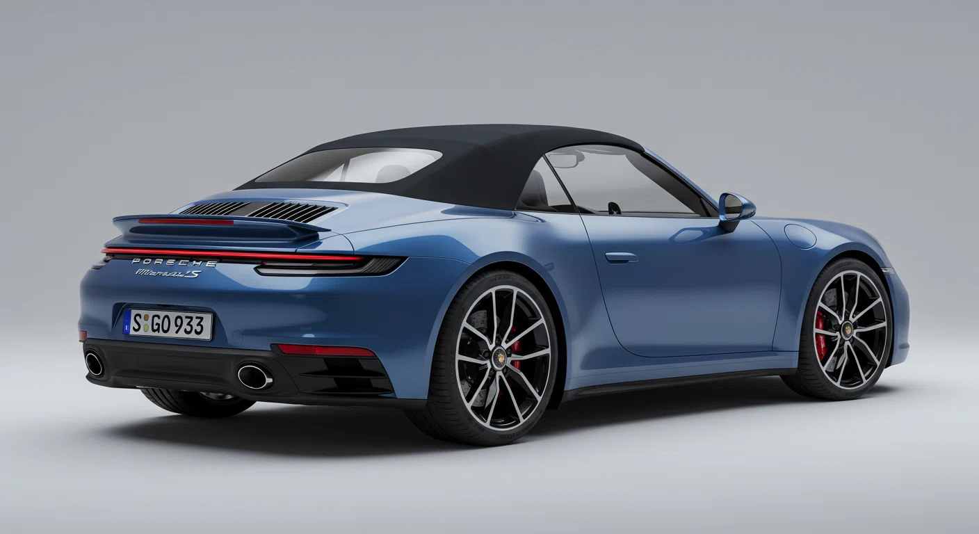 ポルシェ911ターボSカブリオレの外観