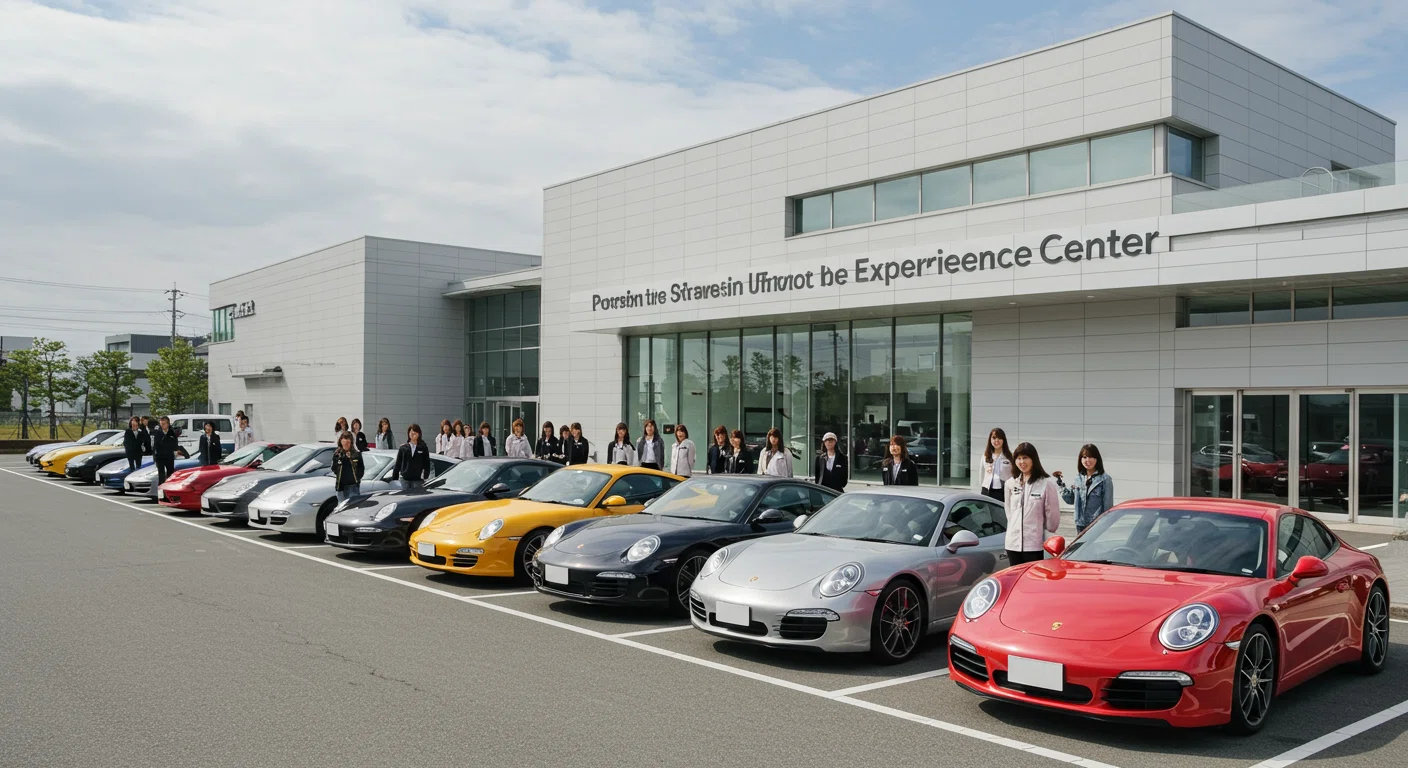 ポルシェ・エクスペリエンスセンター東京で開催された女性オーナーによる車女子会の様子