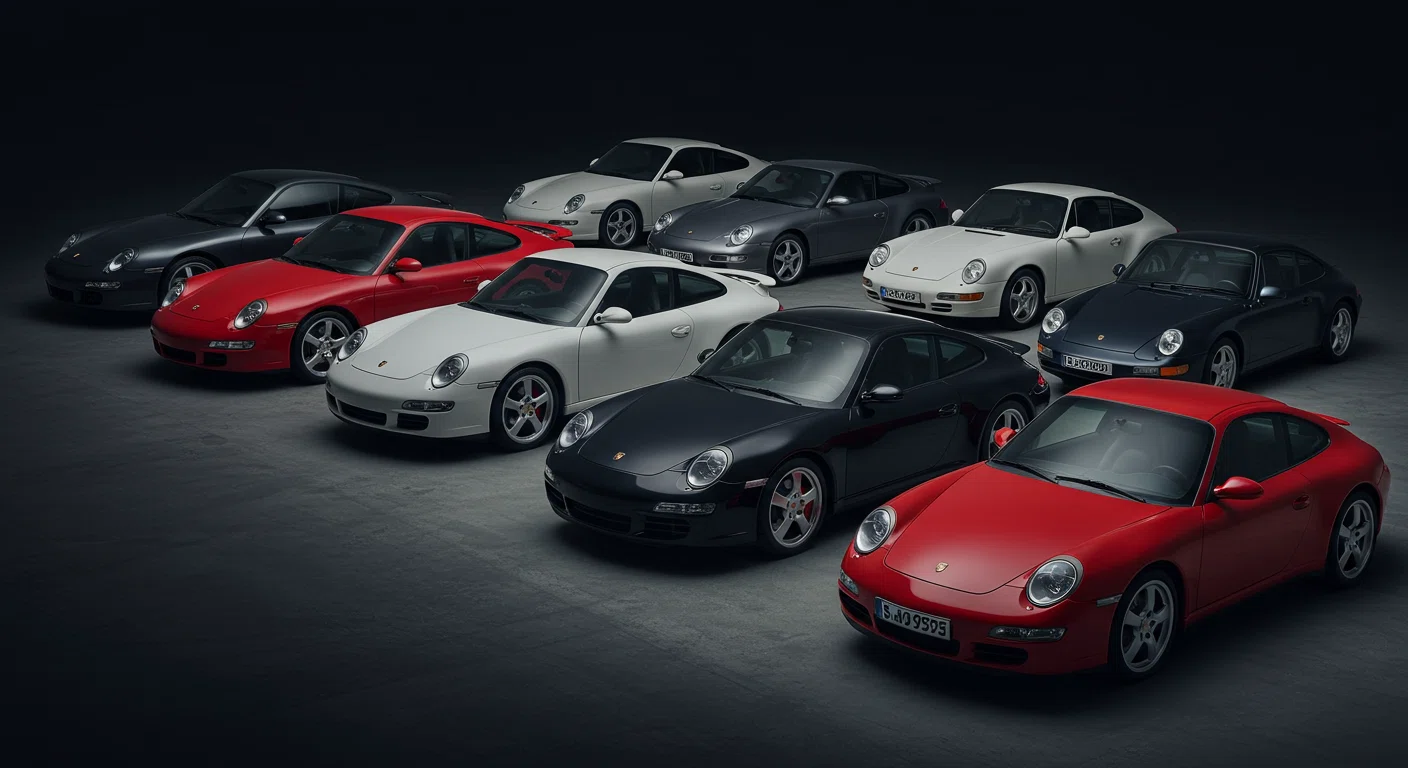ポルシェ911シリーズのラインアップ