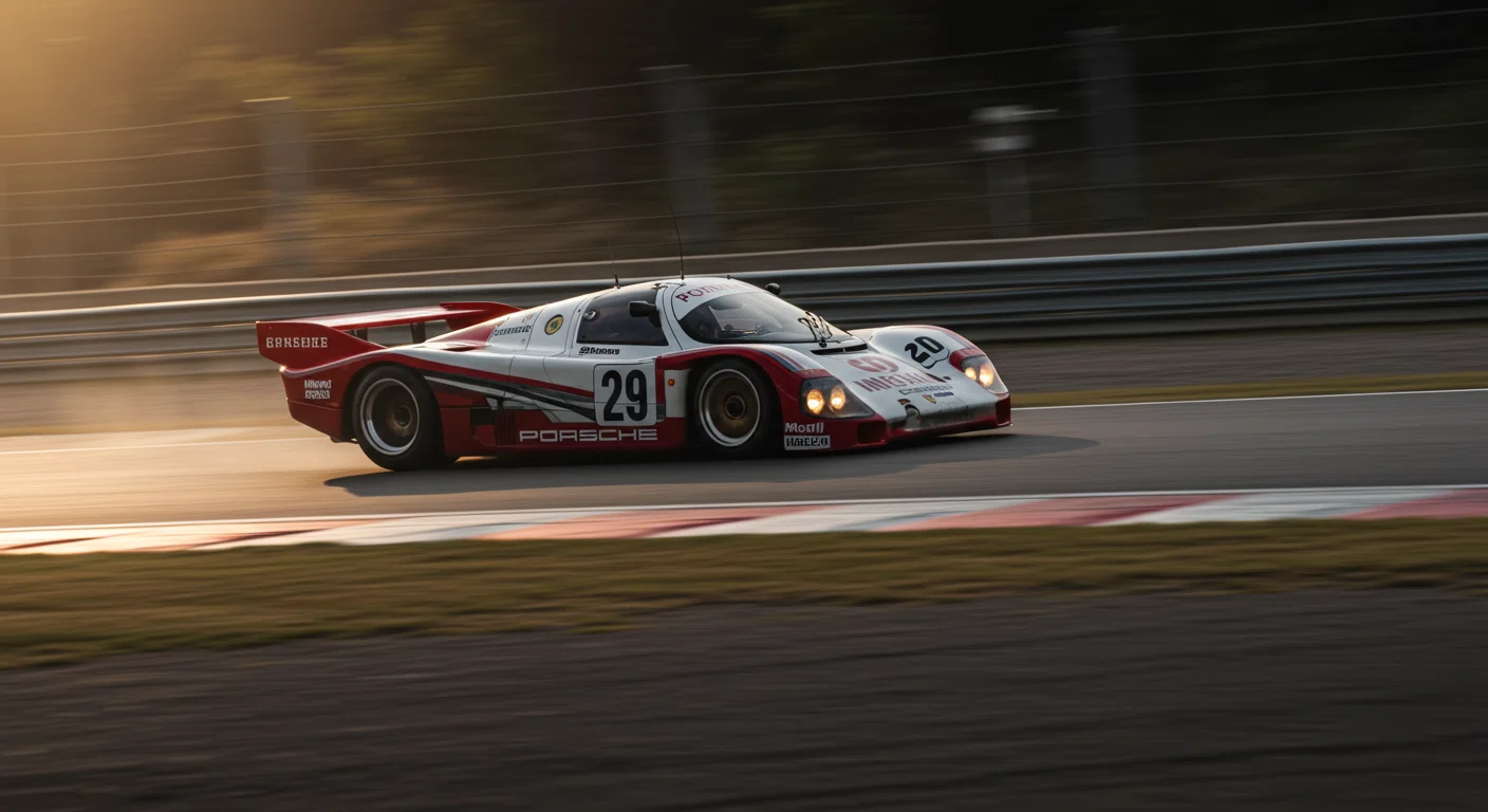 ポルシェ956レーシングカー