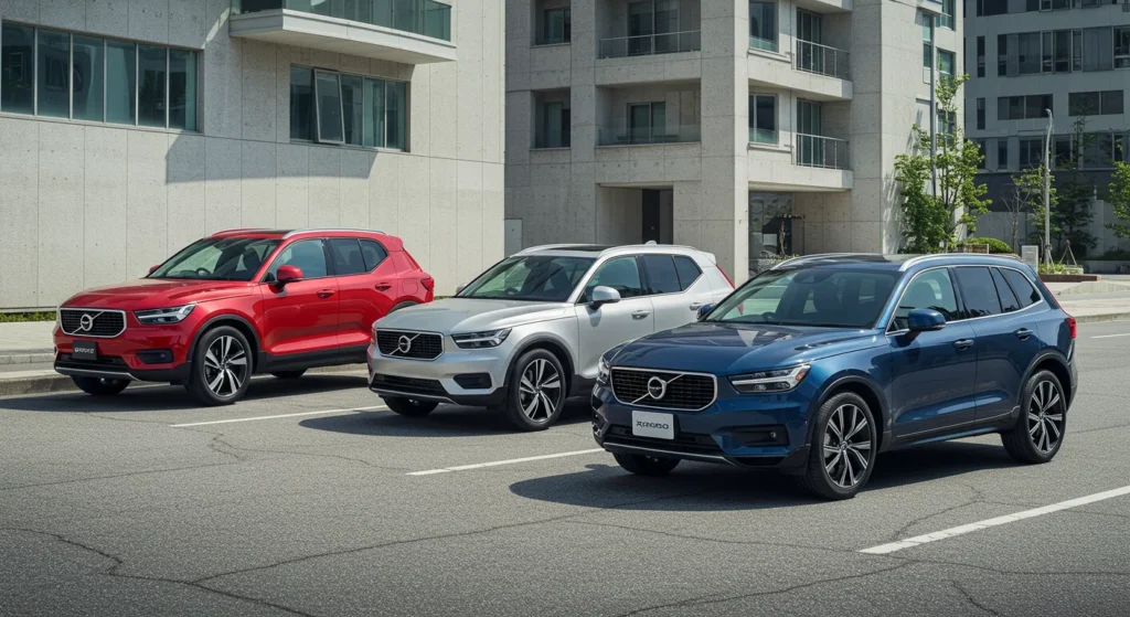 ボルボXC60は知恵袋でどう言われてる?壊れやすい評判の真相と選び方 9 ボルボSUVラインナップ(XC40、XC60、XC90)