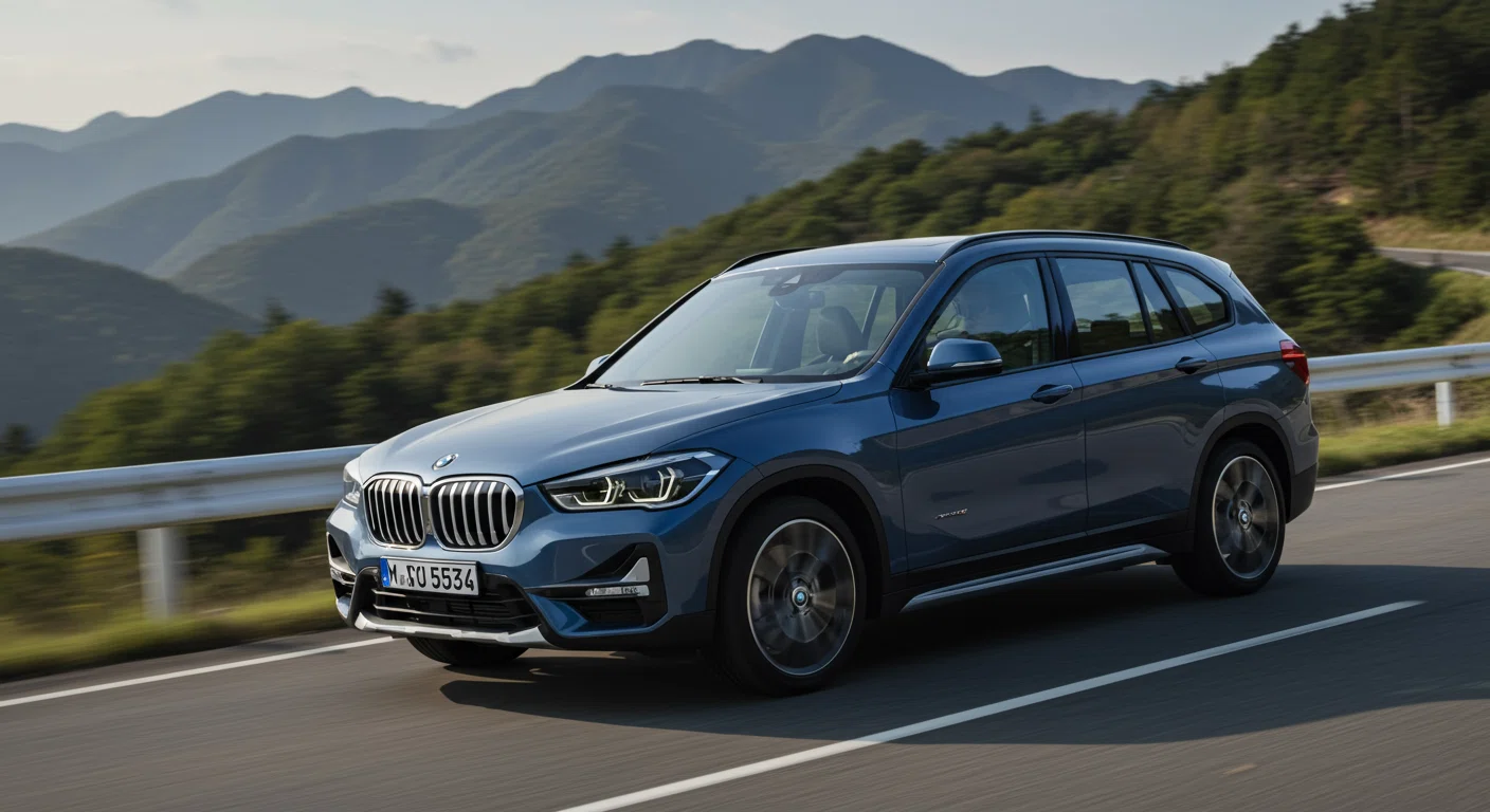 BMW X1の走行シーン