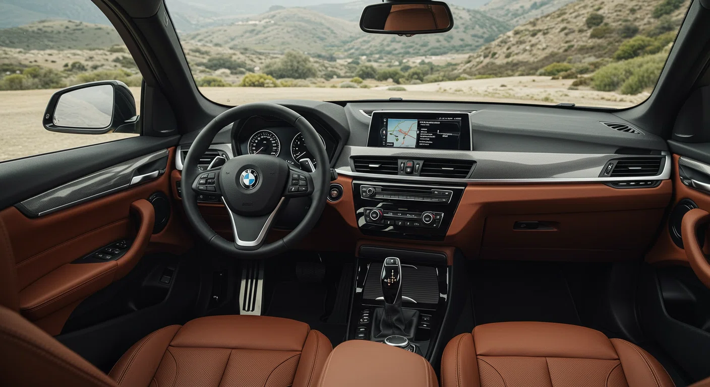 BMW X1のインテリア
