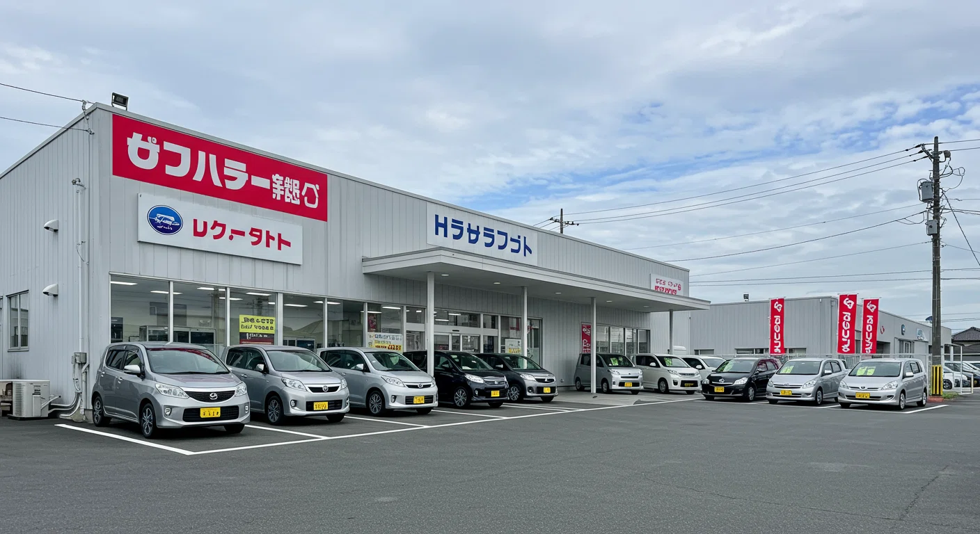 車買取店舗の全景