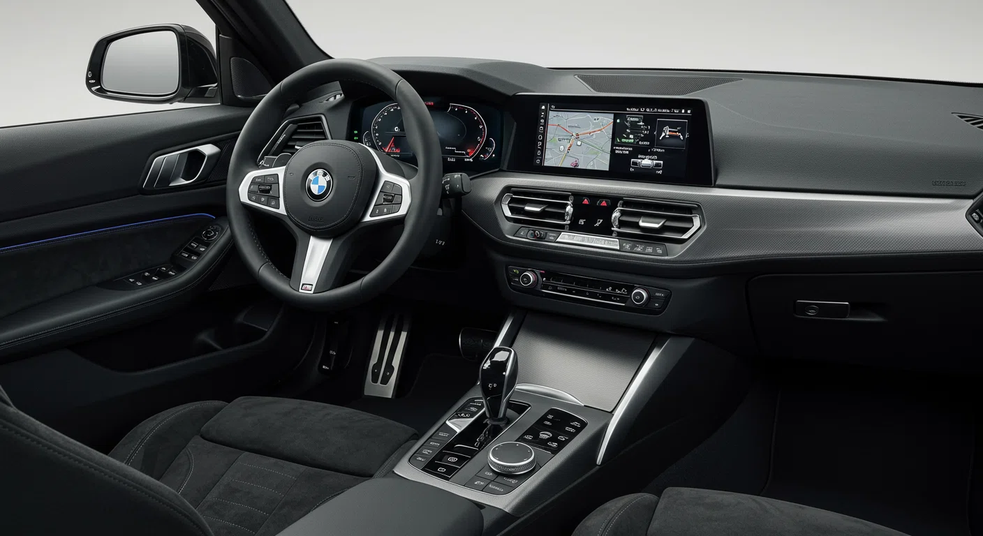 高級感のある新型BMW 1シリーズのインテリア