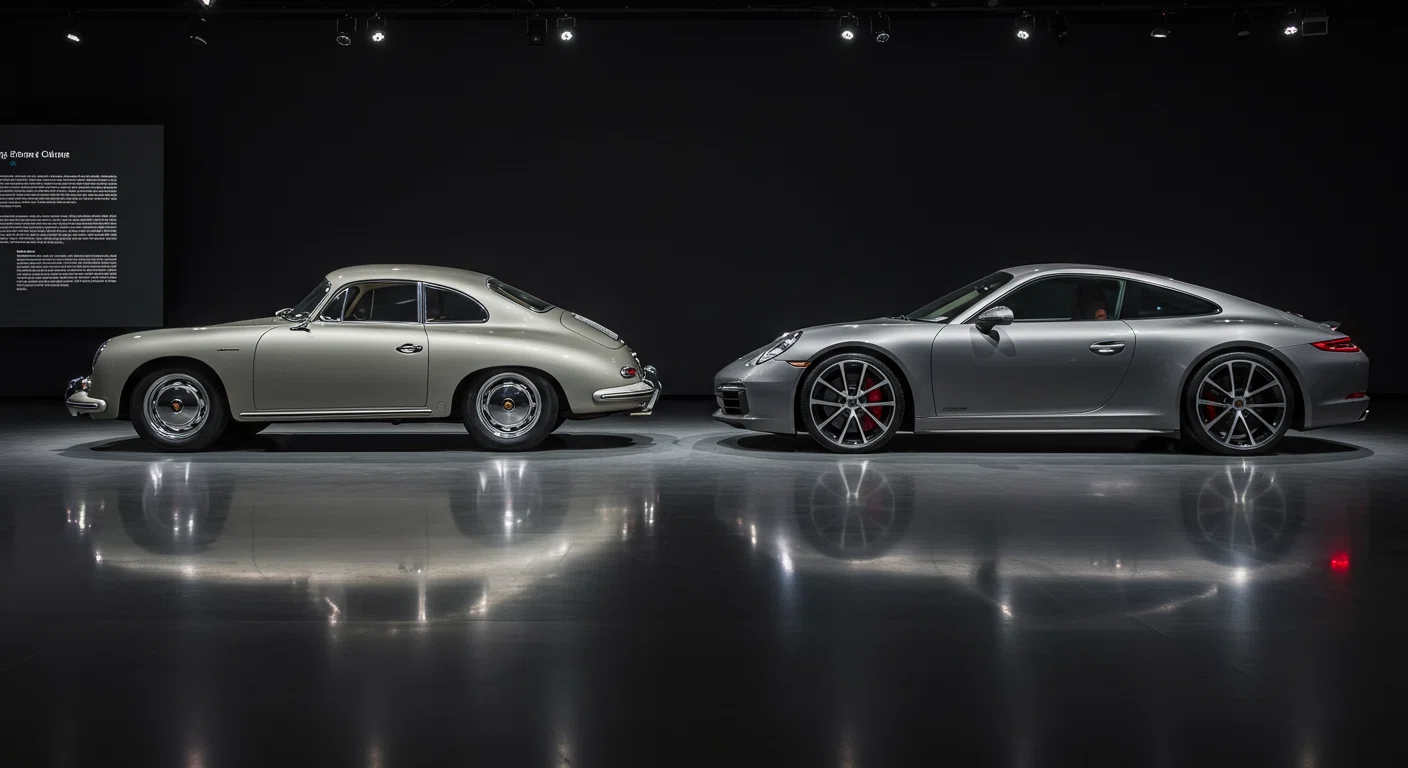 ポルシェの歴史を象徴する初期モデルと現代モデルの比較