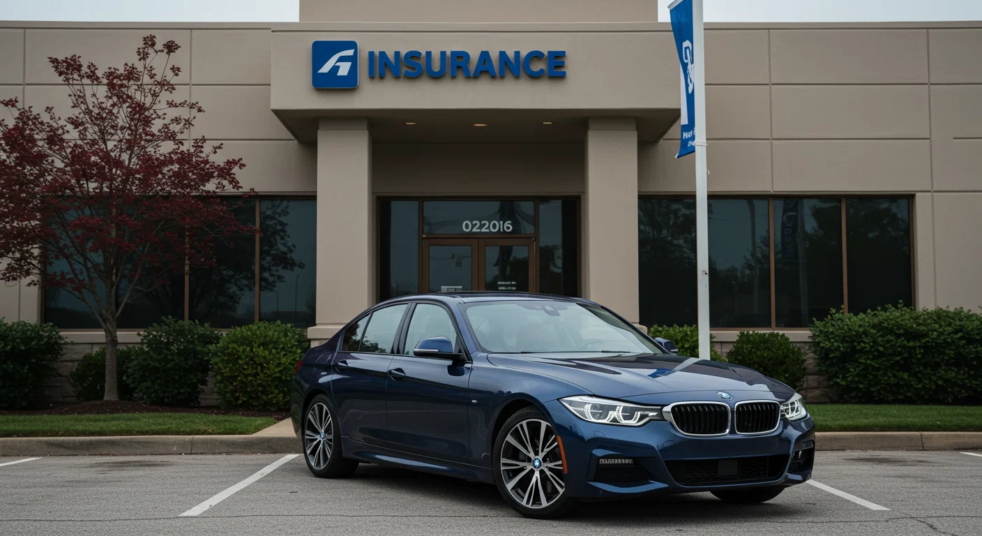 BMWと保険の問題を表す画像