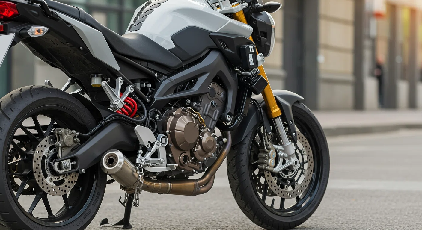 バイクの防犯対策を示す画像