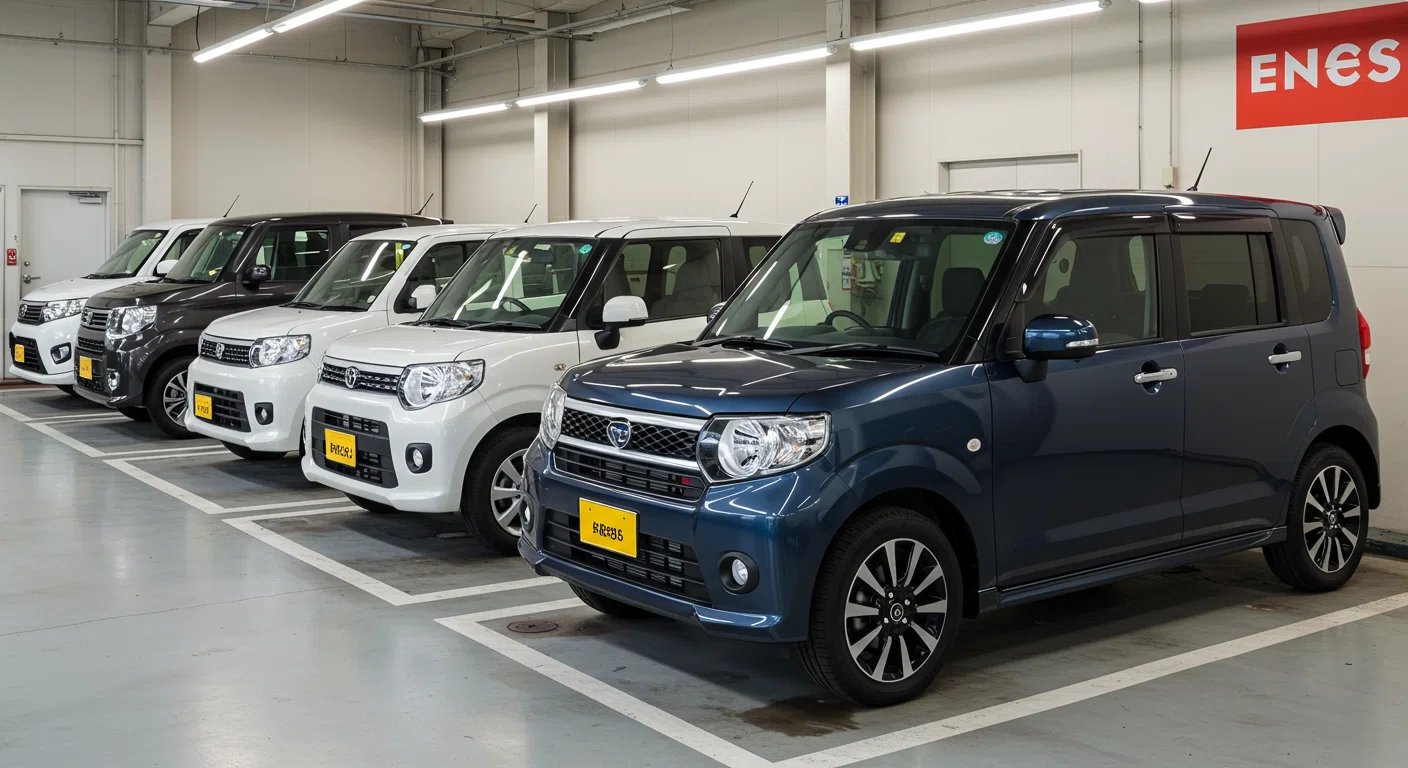 軽自動車から大型車まで様々な車種