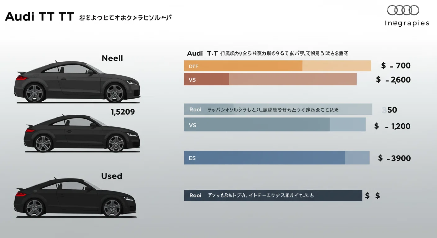 アウディTT新車と中古車の価格比較