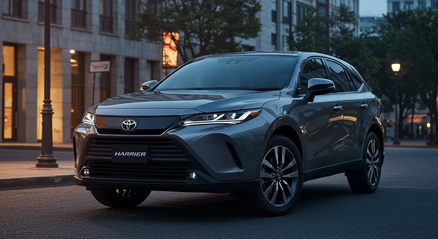 新型ハリアーのフロントビュー