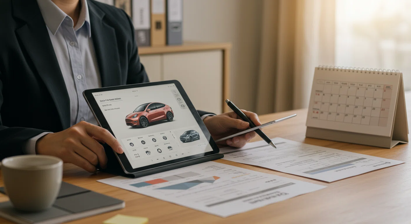 テスラ,モデルY, は頭金なしでも買える,ローン審査,テスラ購入のための資金計画と準備