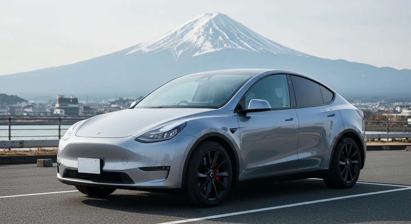テスラ, Model Y ,ローン審査,納車,テスラ Model Y 外観