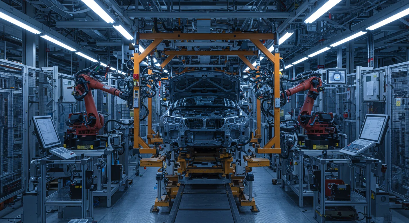 BMW アクティブツアラーの製造ライン