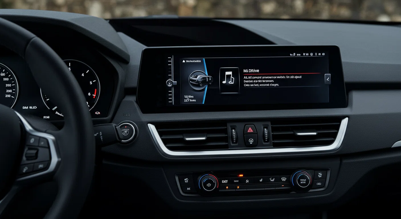 BMWアクティブツアラーのダッシュボード