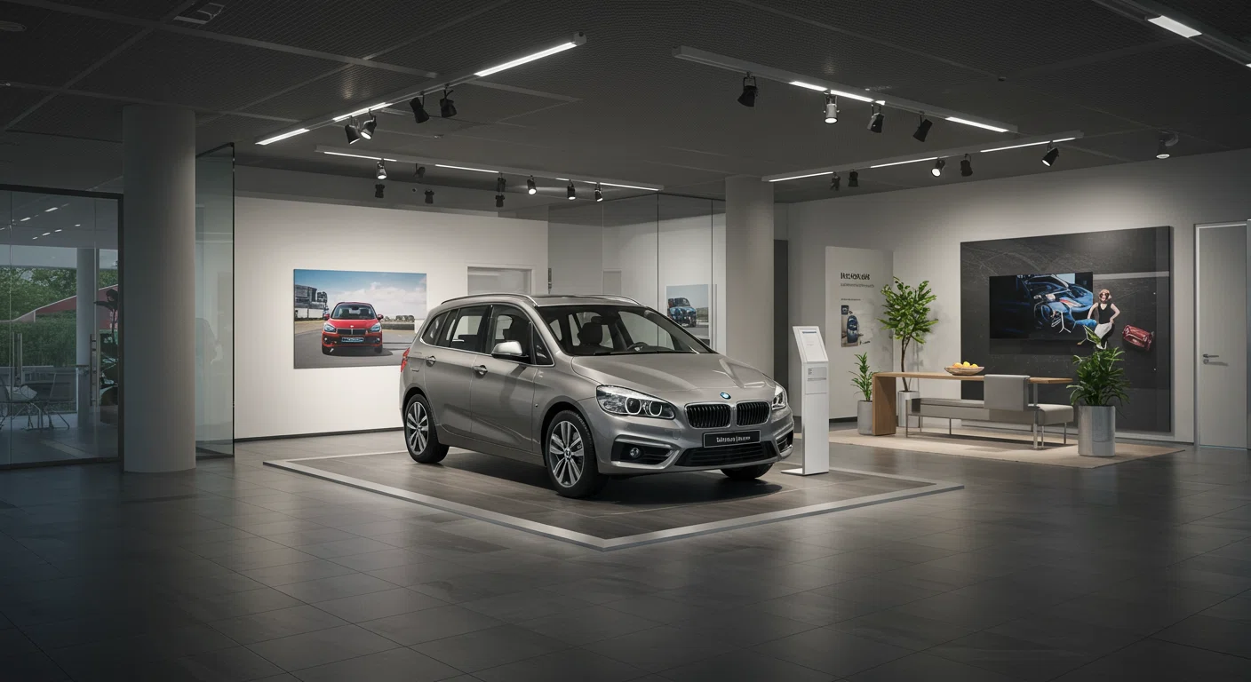 BMWアクティブツアラーのディーラーショップ