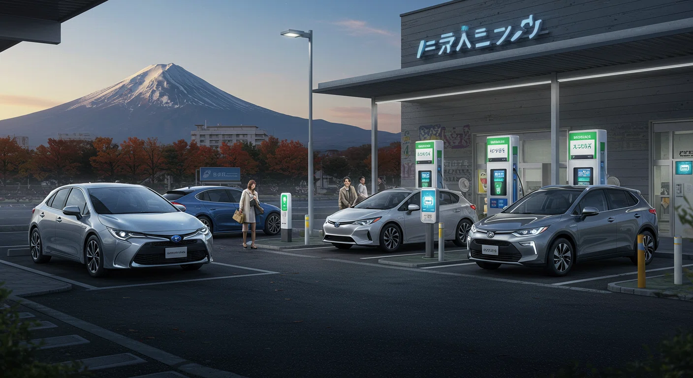 電気自動車との競争によるハイブリッド車の需要変化