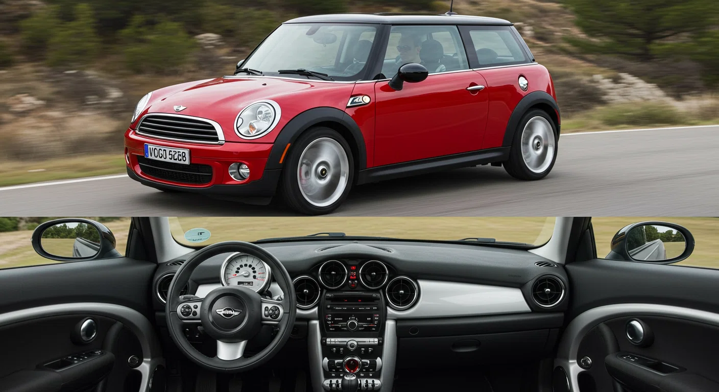 2代目ミニクーパー(R56型)のエクステリアとインテリア