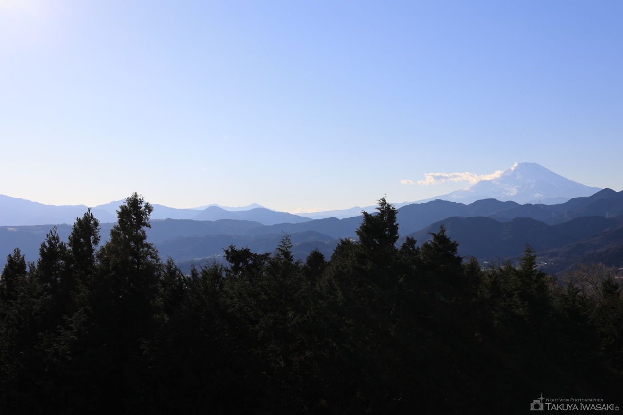 ヤビツ峠 菜の花台の絶景