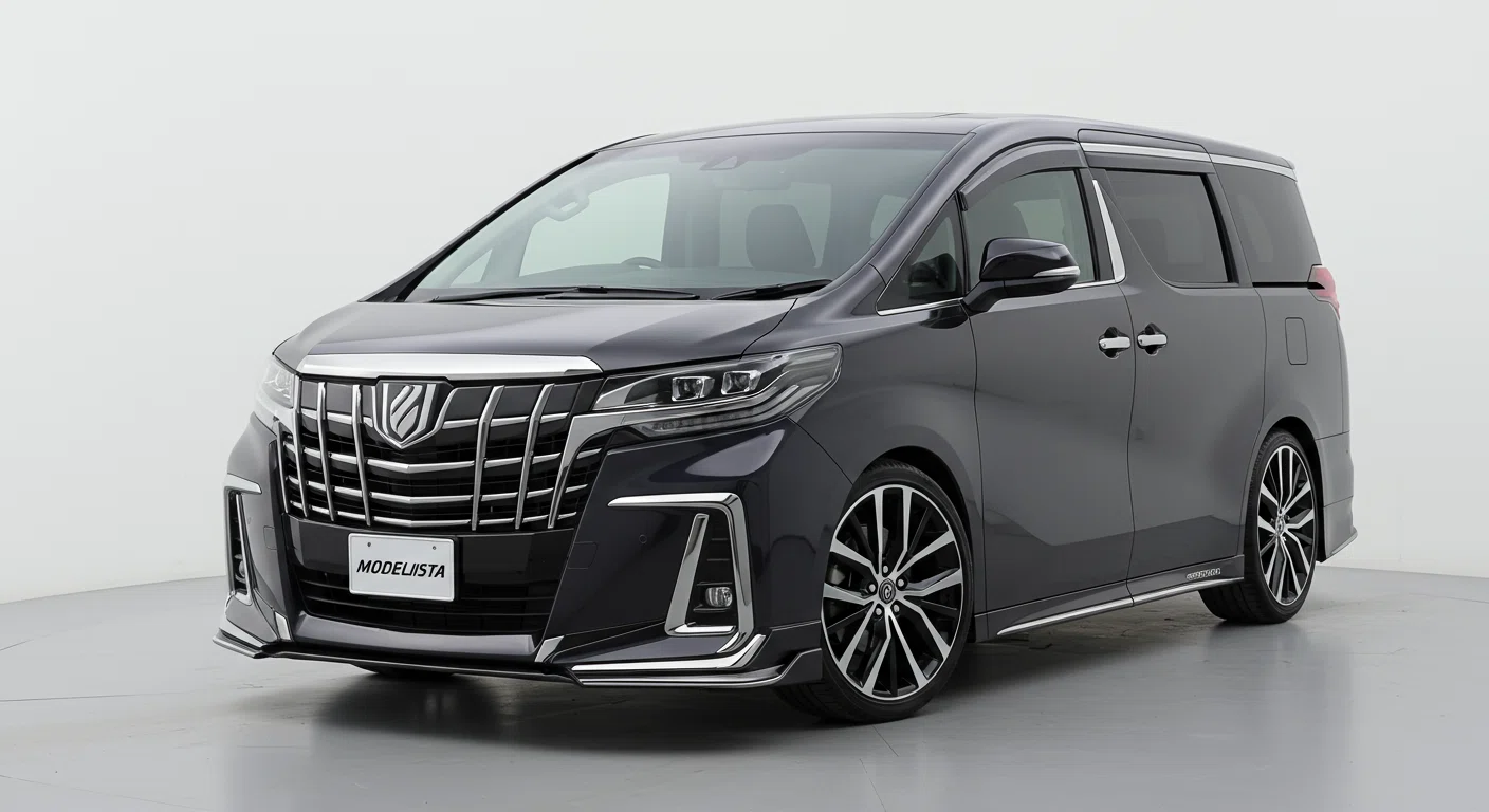 40系アルファードのモデリスタエアロ装着車
