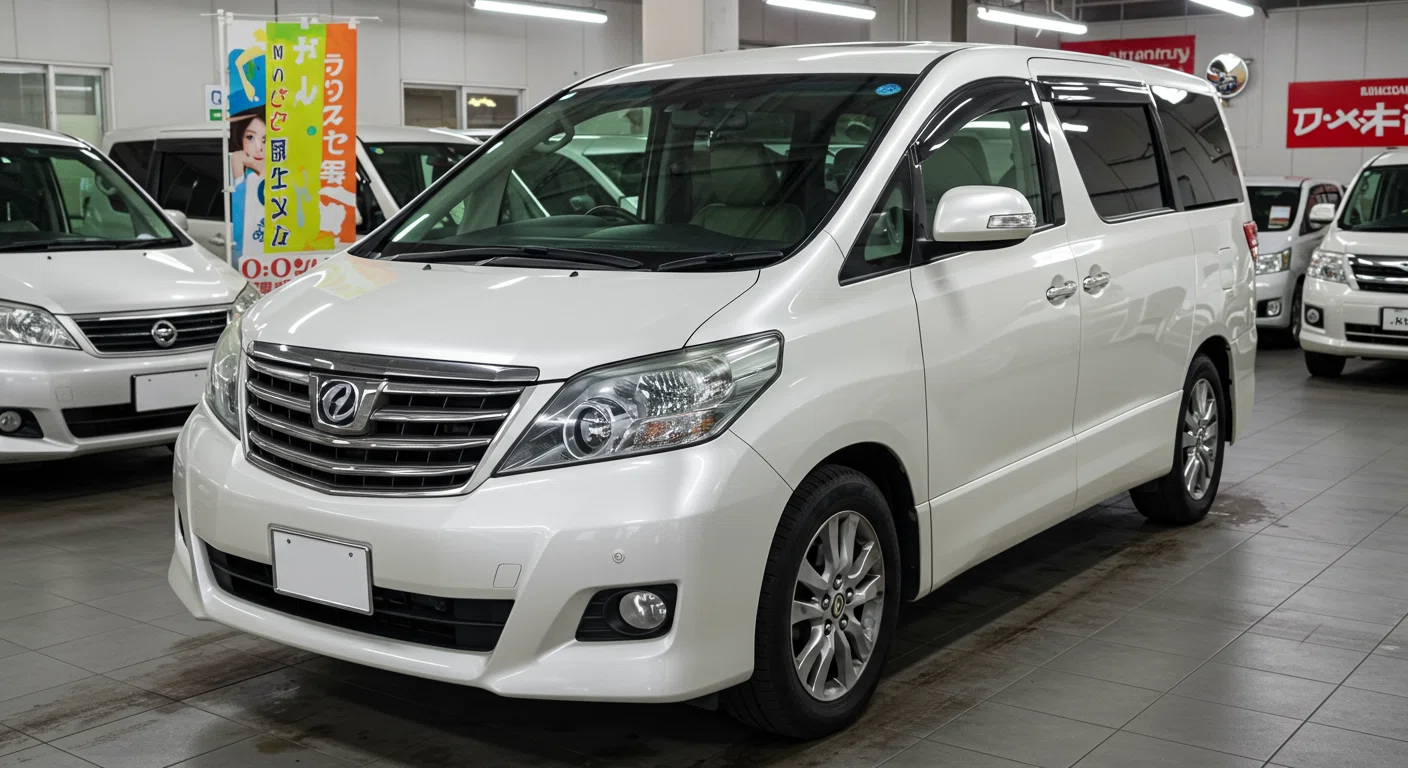 中古車市場でのアルファード