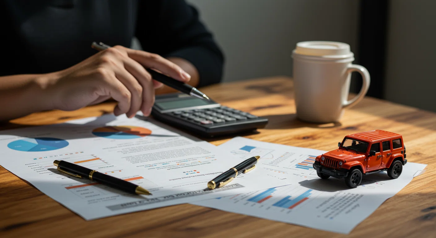 ラングラー購入を可能にする賢い資金計画