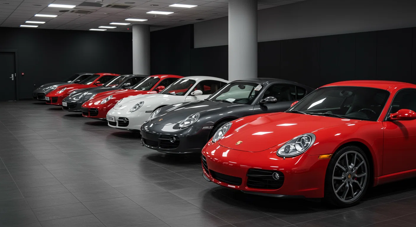 ポルシェケイマンの中古車市場