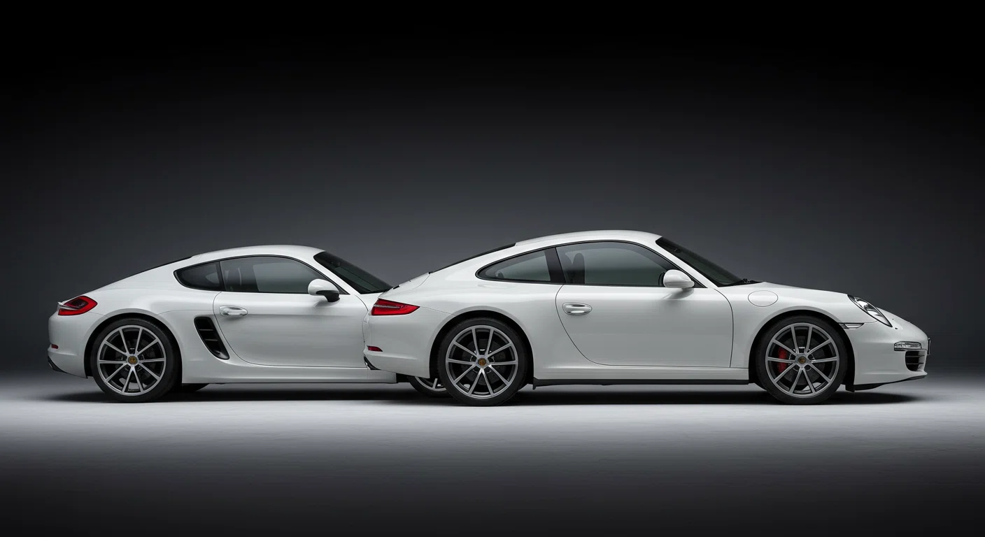 ポルシェケイマンと911の比較