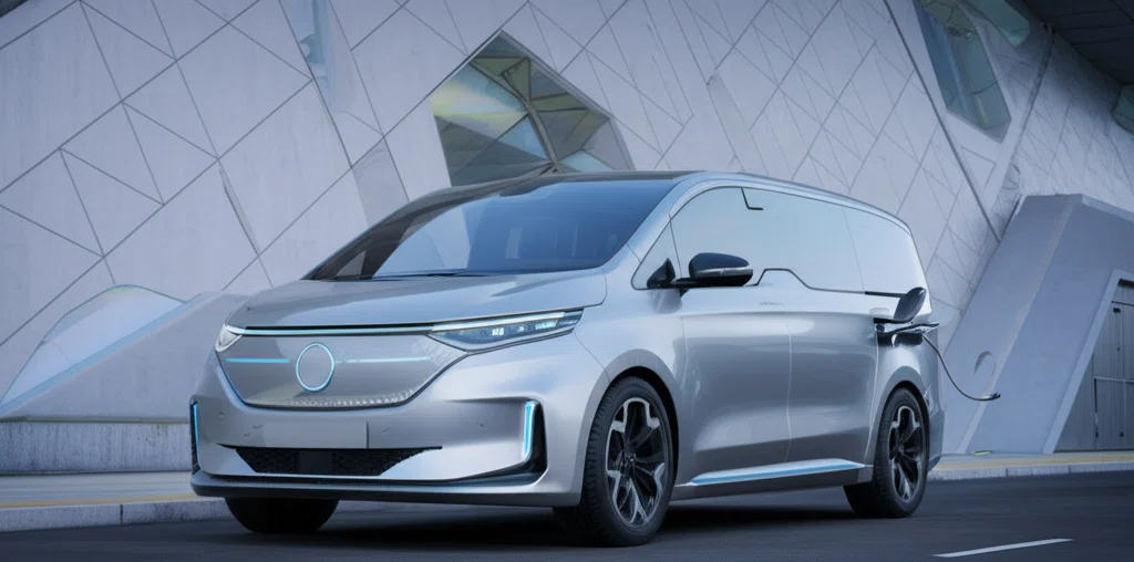 メルセデスベンツ新型Vクラス EVの外観イメージ