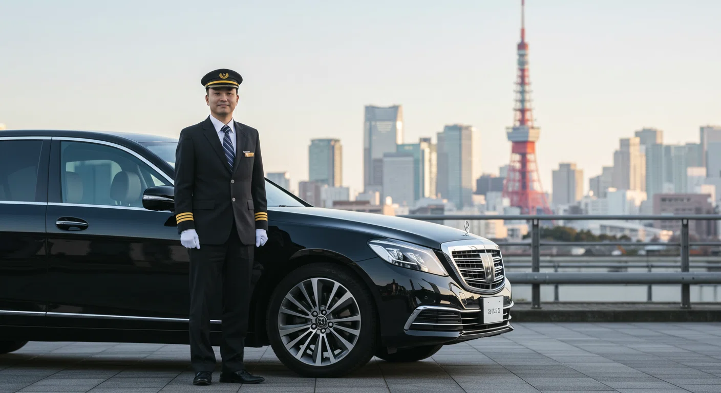 東京ドライバーサービスのプロドライバーと高級車