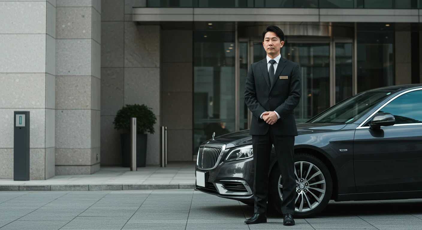 守秘義務を徹底する運転手のイメージ