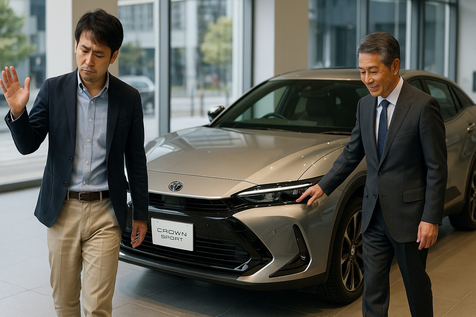 クラウンスポーツ人気ない|ターゲット層ミスマッチ: 狙った40代と実際の購入者50代の対比