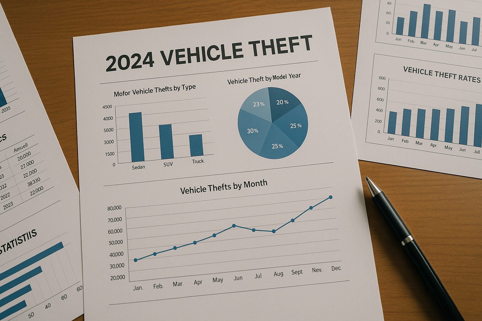 盗難統計データ表示ランクル70盗難情報