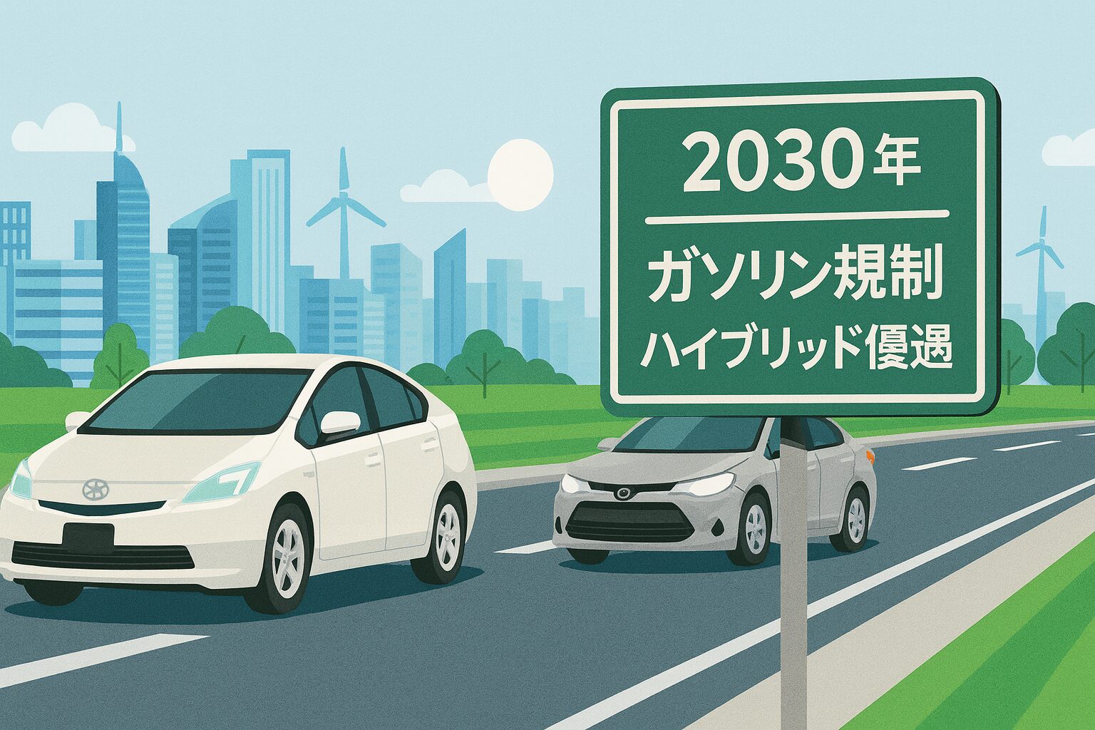 2030年に向けた自動車業界の大変革