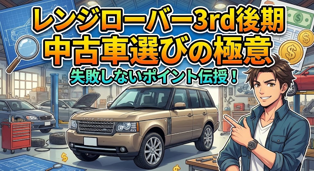 レンジローバー3rd後期 中古車選びの極意｜高級SUVを賢く手に入れる7つの秘訣と失敗しない購入術